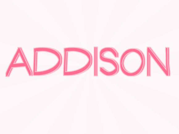 Addison: A Handwritten Font That Feels Like a Friend