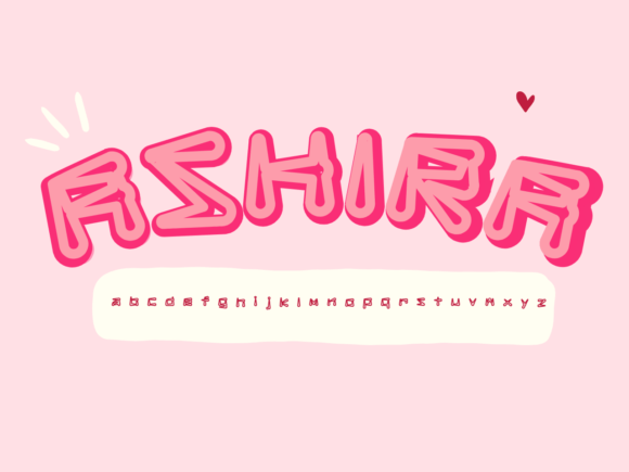 Ashira: A Typeface with a Confident Identity