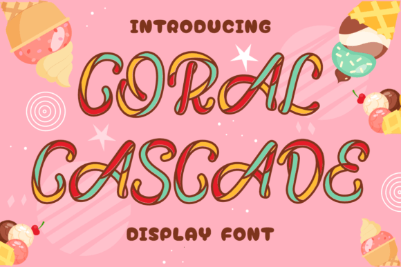 Coral Cascade: Infusing Candy-Inspired Joy Into Your Designs