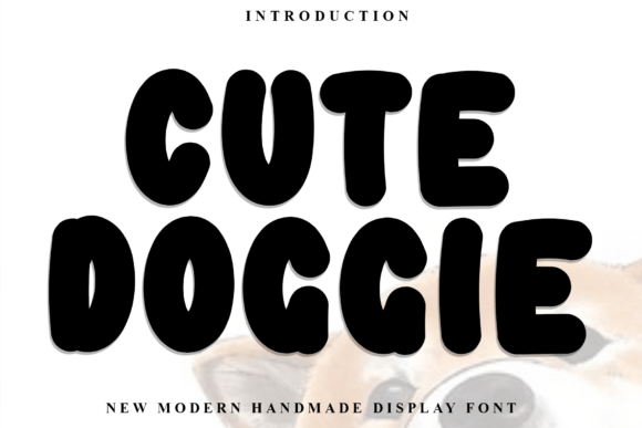 Cute Doggie: A Typeface That Radiates Joy and Friendliness