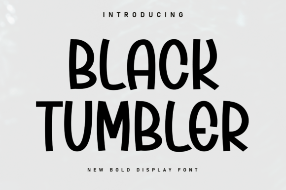 Give Your Designs a Friendly Edge with Black Tumbler