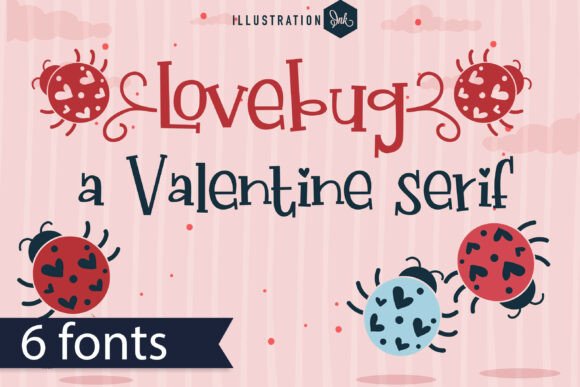 Lovebug: A Playful Serif for Heartfelt Design