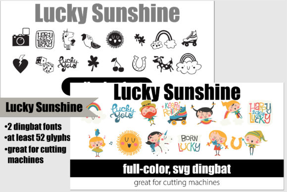Lucky Sunshine: The Dingbat Bundle for Irish Charm