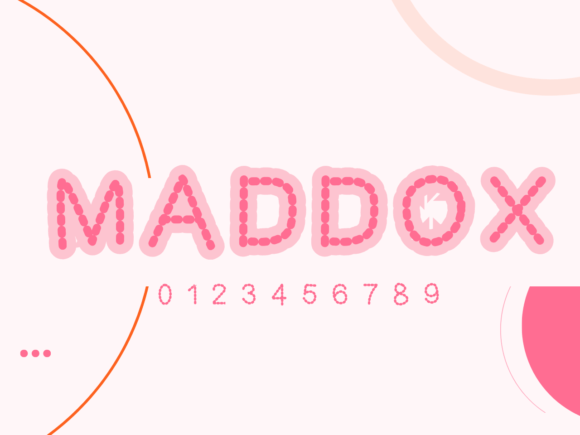 Maddox: A Modern Typeface for Whimsical Design