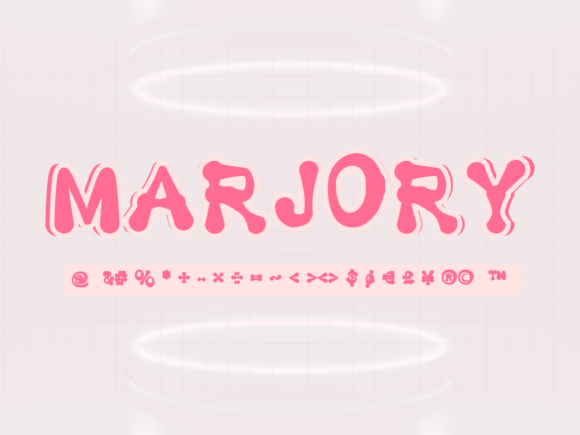Marjory: A Playful Retro Font for Modern Creative Projects
