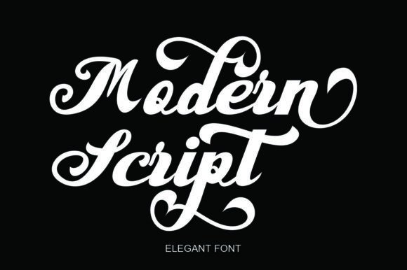 Modern Script: A Creative Font for Trendy & Feminine Designs