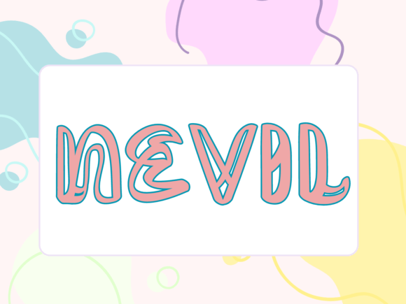 Nevil: A Creative Font with Quirky Character