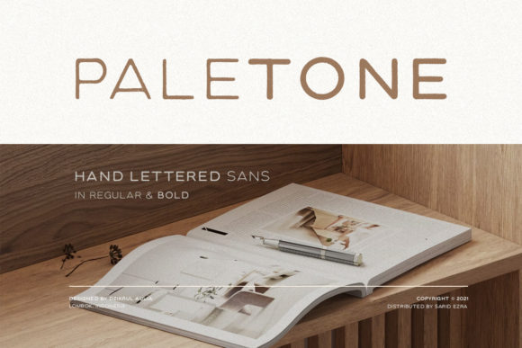 Paletone: The Hand-Lettered Sans Serif for Authentic Design
