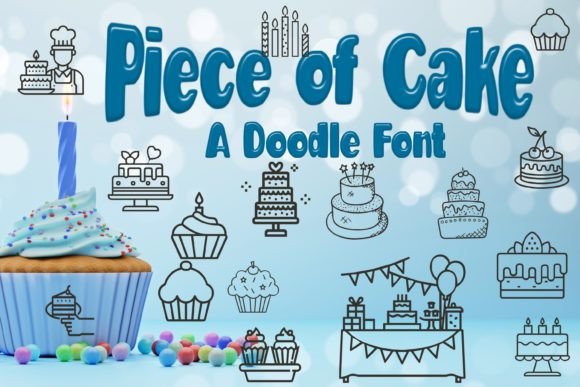 Piece of Cake: A Sweet Dingbats Font for Creative Projects