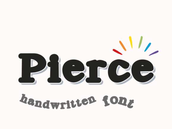 Pierce: The Handwritten Font for Authentic Branding