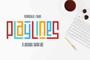 Playlines: The Modern Display Typeface with a Fun Edge