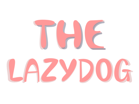 The Lazy Dog Font: A Handwritten Typeface with Timeless Charm